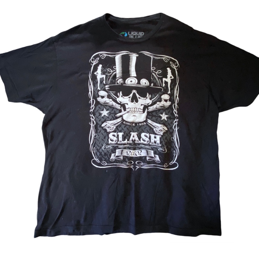 Guns N’ Roses Slash Slim Fit T-Shirt Black sz XXL